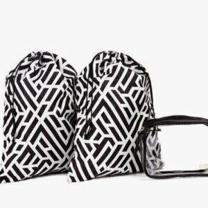 Labyrinth Onyx Travel Trio, Black/White